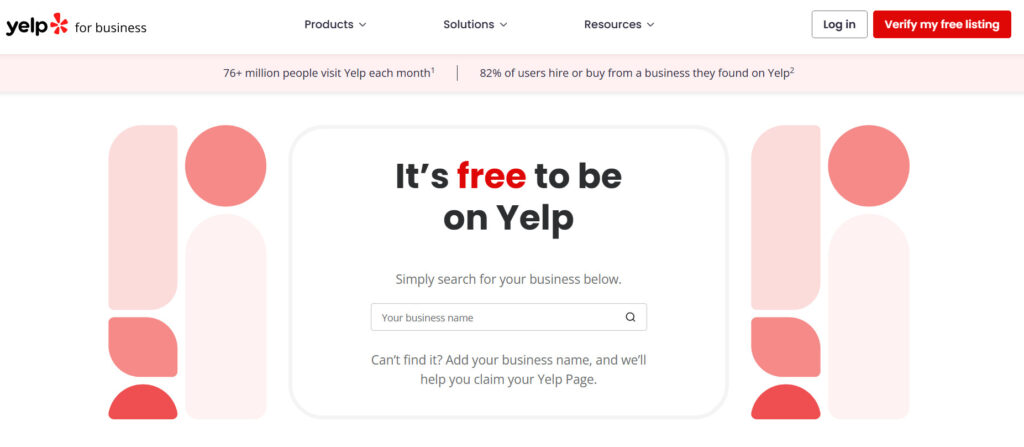 Brand check on Yelp