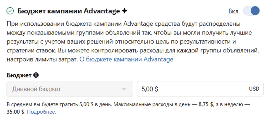 Campaign Budget